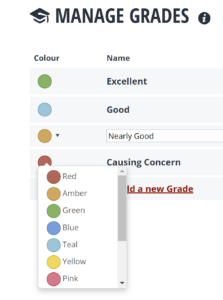 customise grades